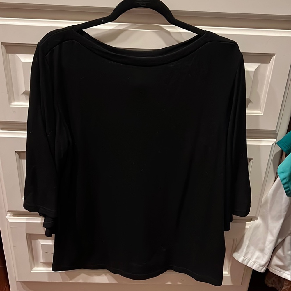 Small Black Lightweight Sweater/Blouse